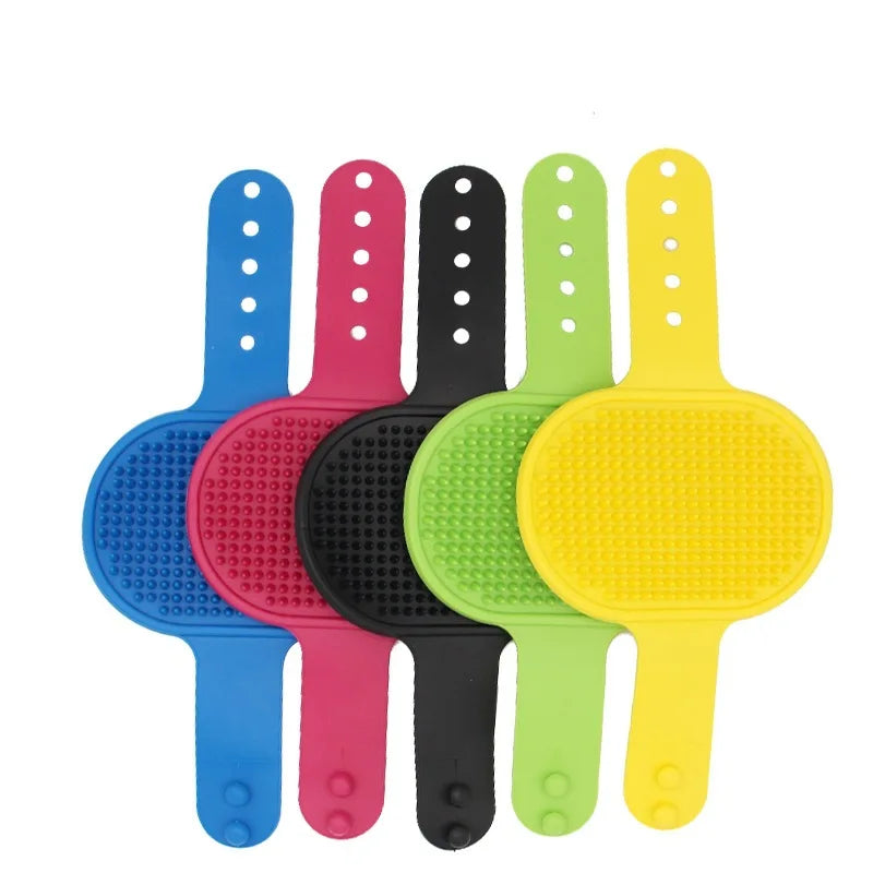 SudsyPaws – Silicone Pet Bath & Massage Brush