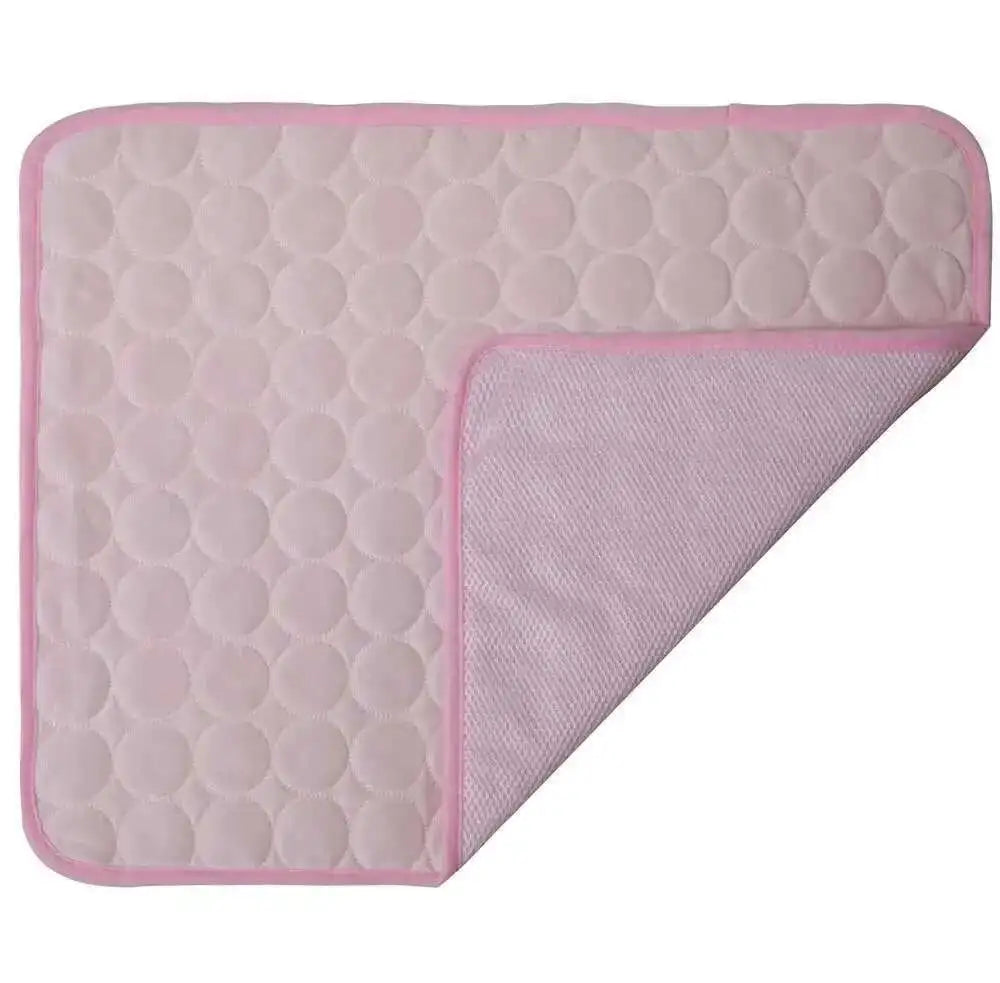 ChillPaws – Cooling Ice Silk Pet Mat for Cats & Dogs