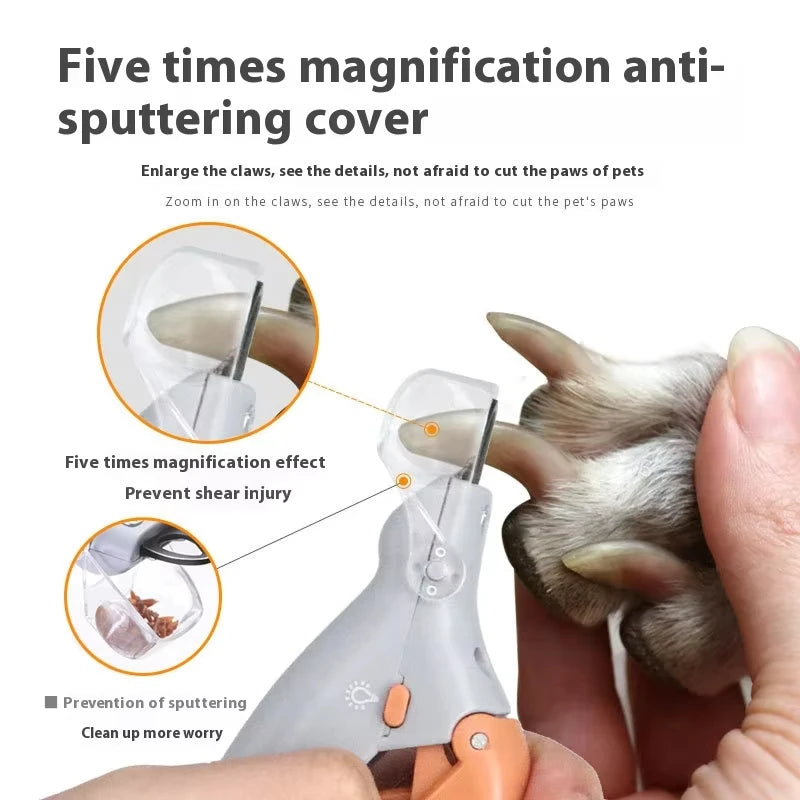 ClearCut – Coupe-ongles à LED pour chiens et chats