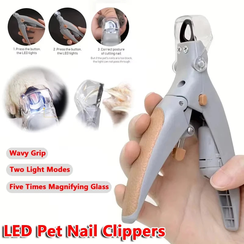 ClearCut – LED Pet Nail Clipper for Dogs & Cats