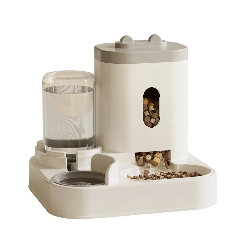 AquaBowl – 2-in-1 Automatic Pet Feeder & Water Dispenser