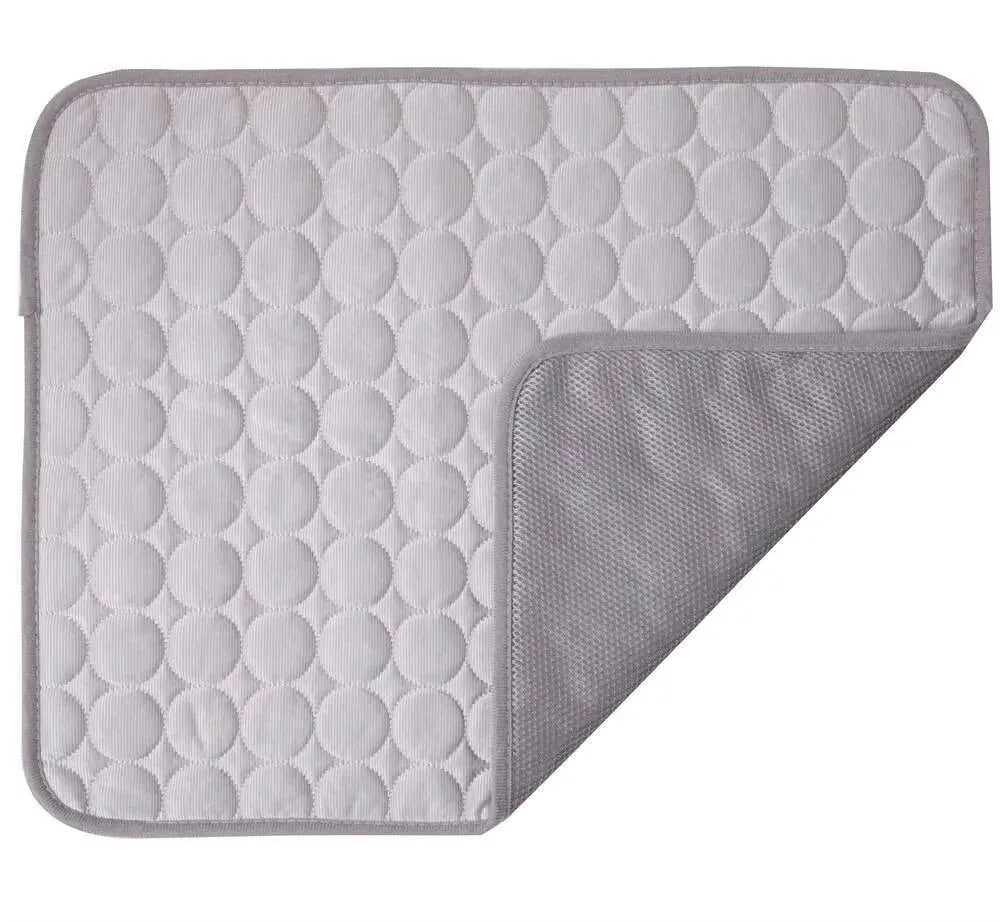 ChillPaws – Tapis rafraîchissant en soie glacée pour chats et chiens