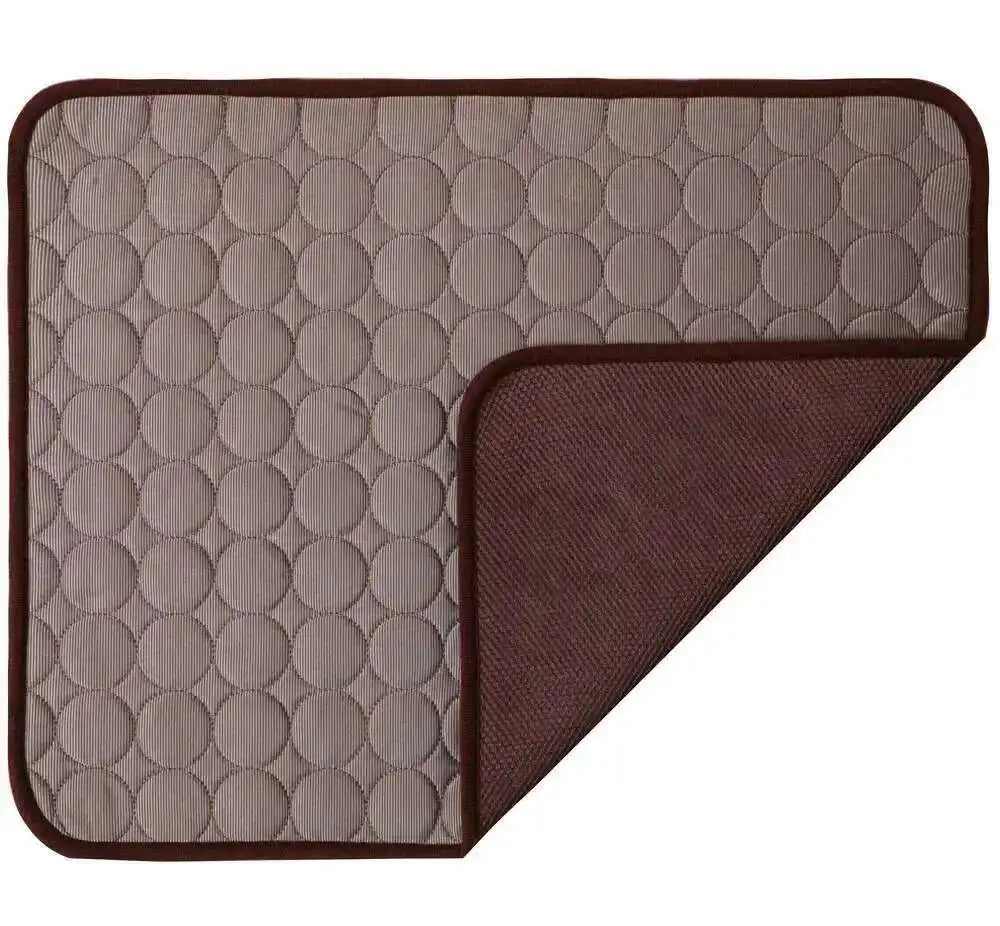 ChillPaws – Cooling Ice Silk Pet Mat for Cats & Dogs