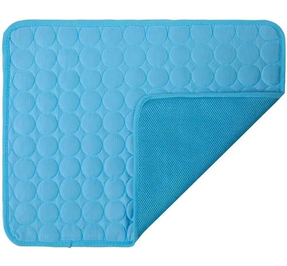 ChillPaws – Cooling Ice Silk Pet Mat for Cats & Dogs